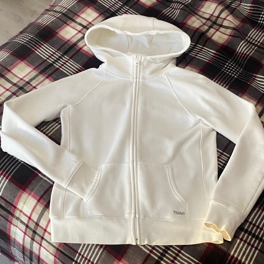 ARITZIA💗TNA Snug Fit Hoodie💗White